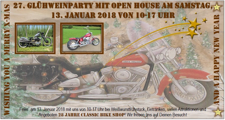 27. Glühweinparty mit Open House 2018